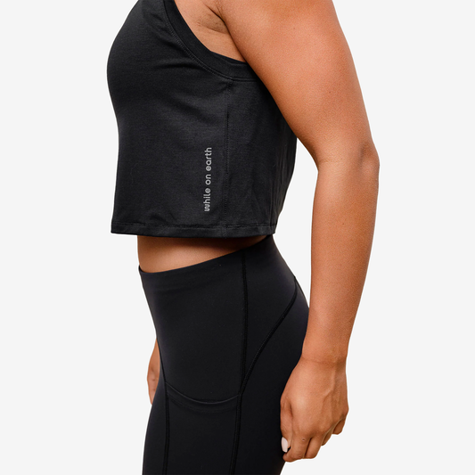 While on Earth Range Tank - Women WOERTWN-BLACK