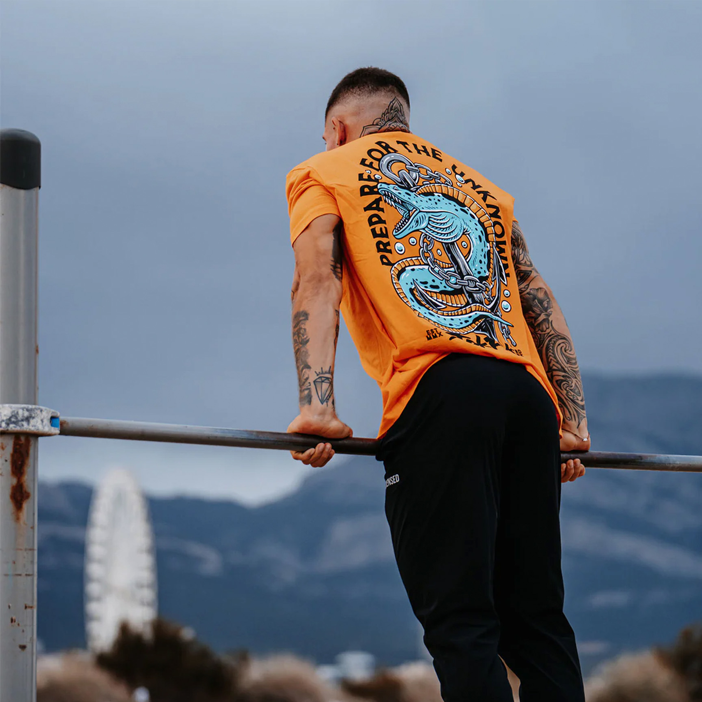 Prepare For The Unknown RockFit T-Shirt RF-PFTUNK-ORANGE