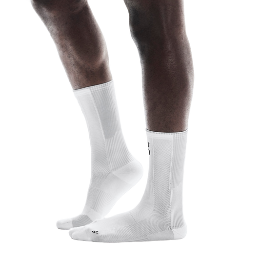 Performance Run Sock High On 2UF1004-White/Glacier