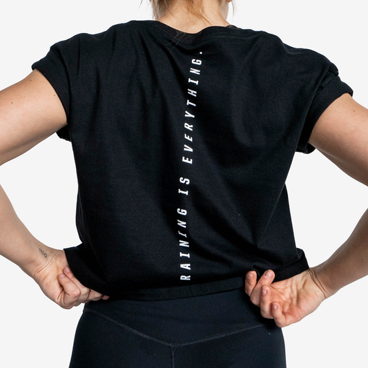 CROP TOP FITTEST FREAKEST FFCROP-BLK