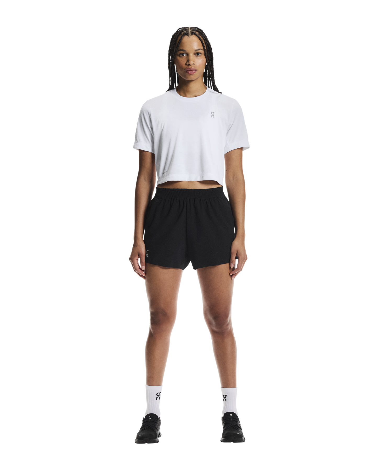 ON Train-T Crop Graphic - WOMEN