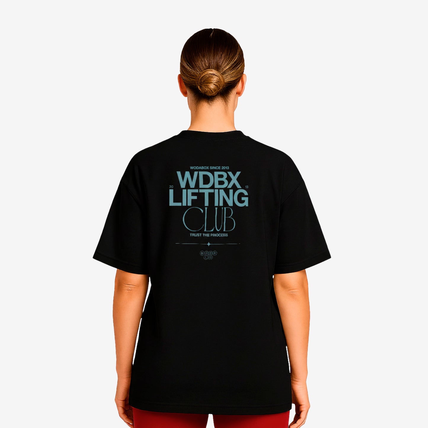 Camiseta Oversize Wodabox Lifting Club - Unisex