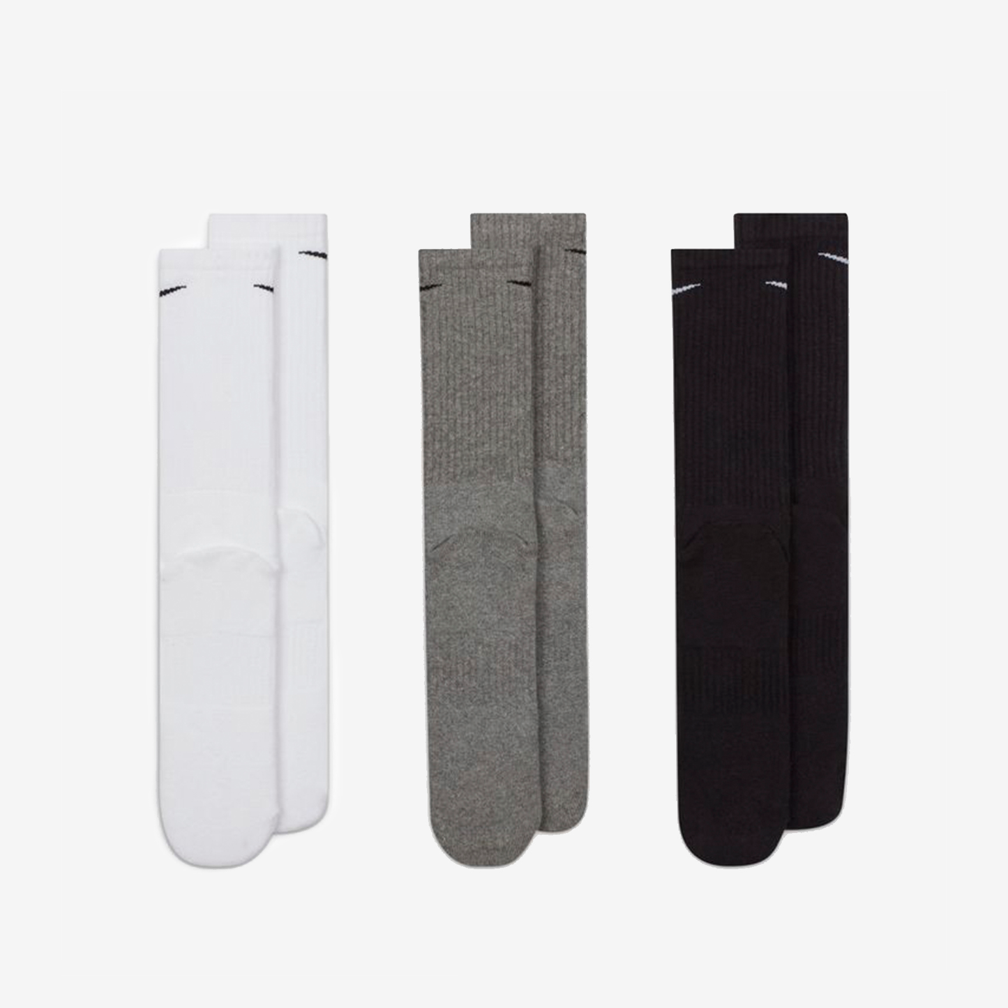 NIKE EVERYDAY CUSH CREW 3PR SOCKS SX7664-964