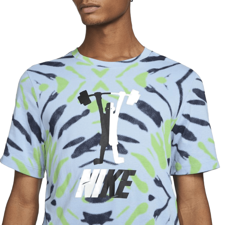 NIKE DRI-FIT  PRINTED TRAINING T-SHIRT DA1794-436