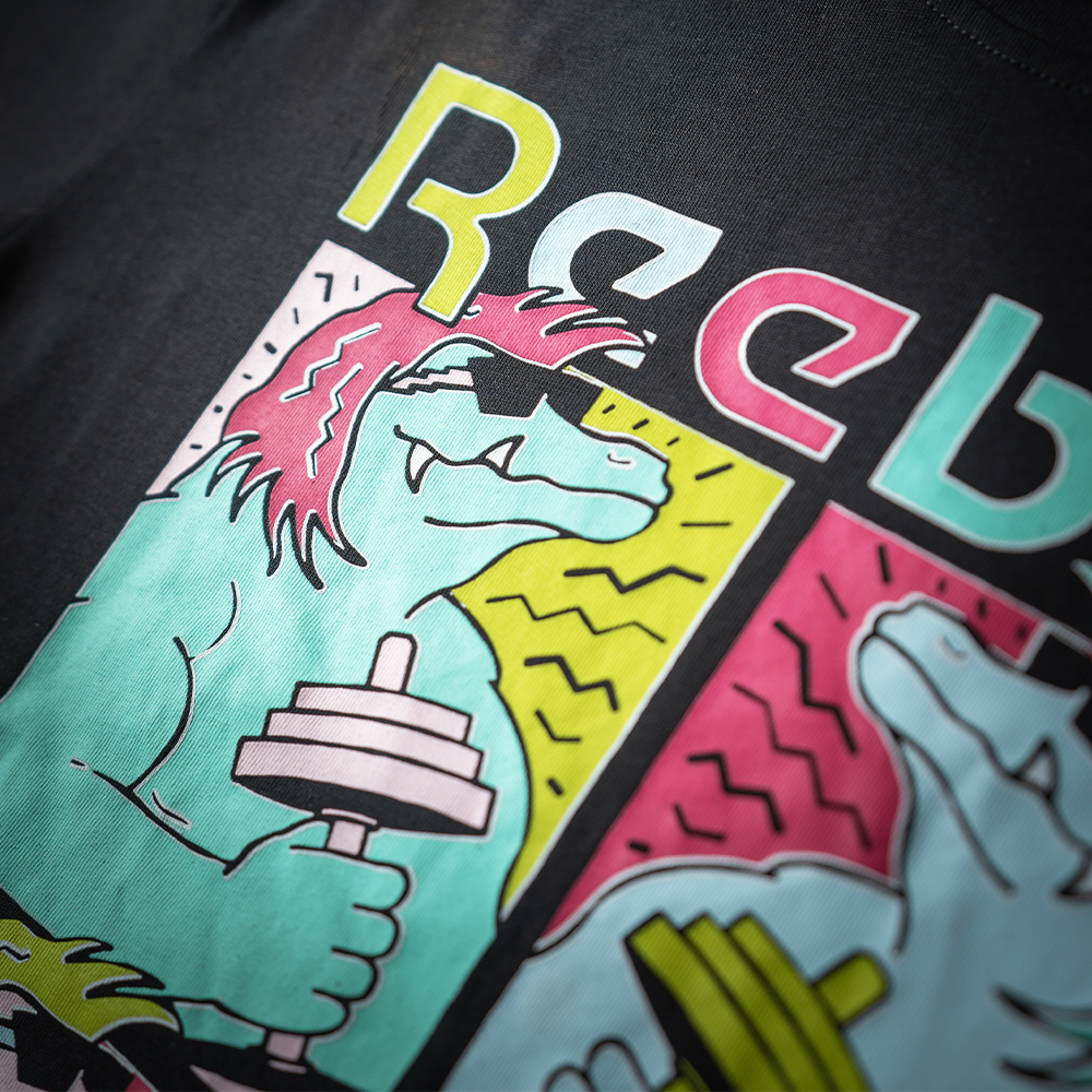 REEBOK ANIMAL NOVELTY GRAPHIC T-SHIRT BG266-GS4221