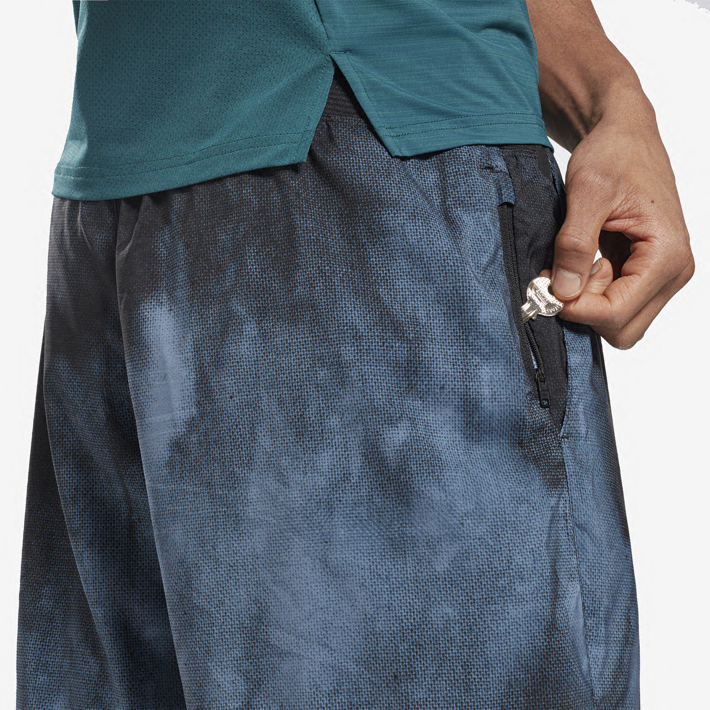 REEBOK EPIC LIGHTWEIGHT PRINTED TRAINING SHORTS BF007-GT5720