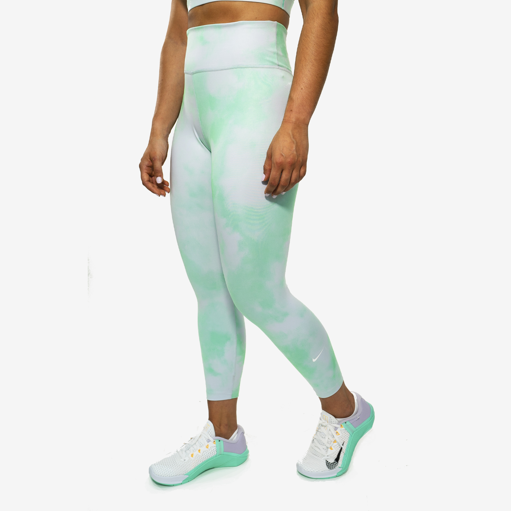 nike one tights crop