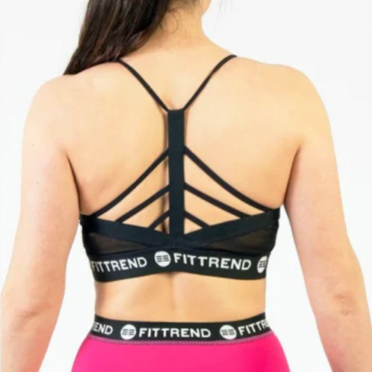 TOP FITTREND TROPICAL - MEDIUM IMPACT FTC18-SB-P-W-1