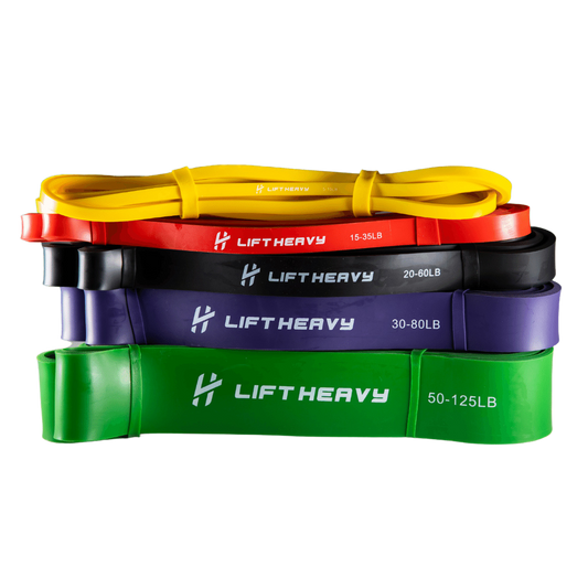 Lift Heavy Resistance Bands Latex RESISTANCEBAND-PURPLE
