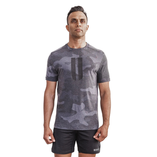 NOBULL T-Shirt MHRNSSS-CHRCMO