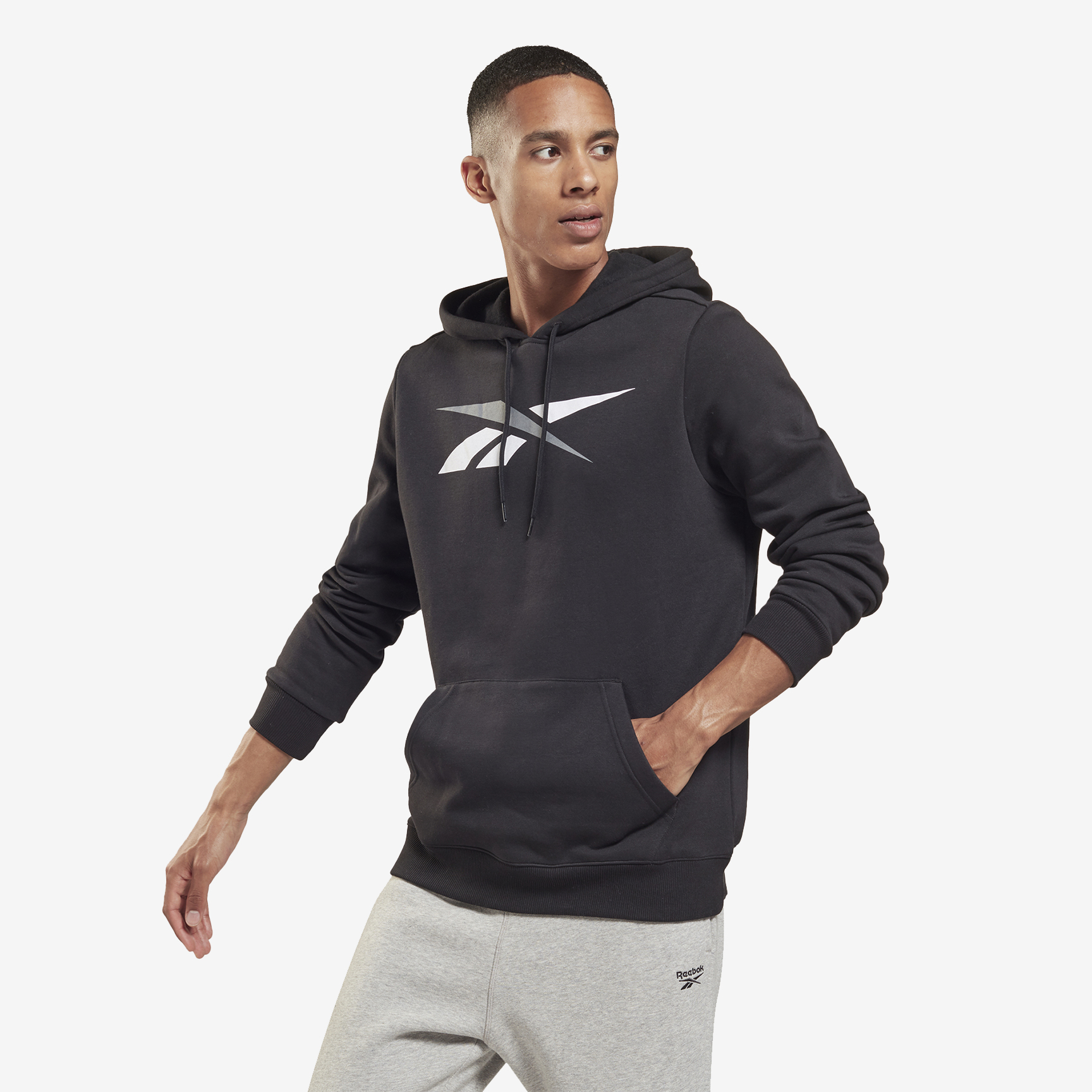 REEBOK TRAINING ESSENTIALS BIG LOGO HOODIE UB230-H62062
