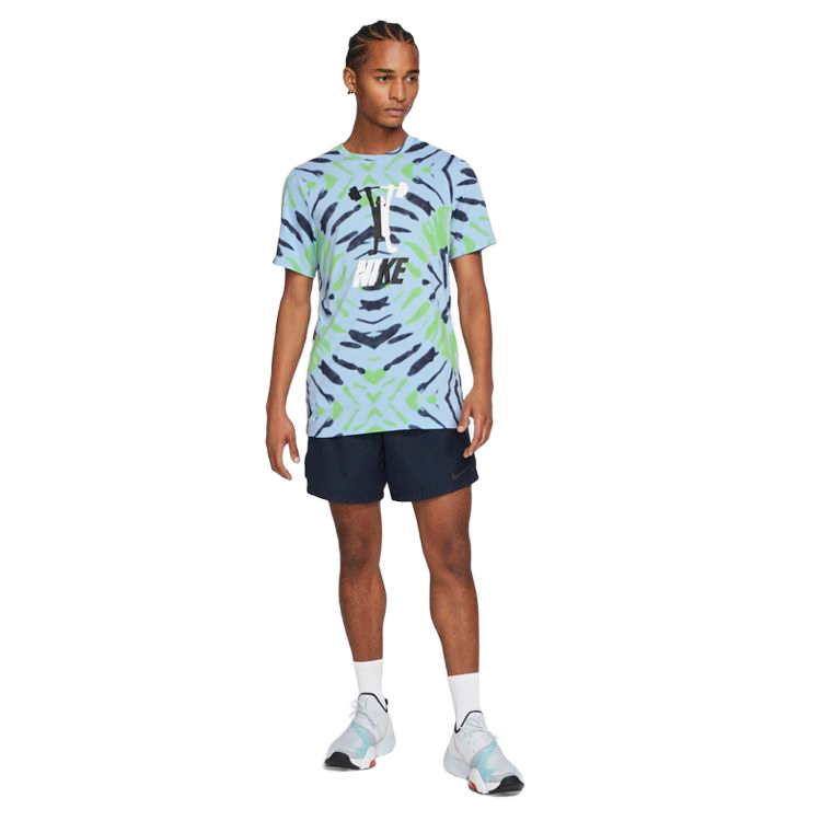 NIKE DRI-FIT  PRINTED TRAINING T-SHIRT DA1794-436
